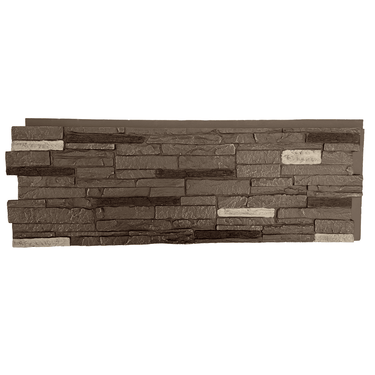 Brunswick Brown: Slatestone Flat Panel: 15 1/2